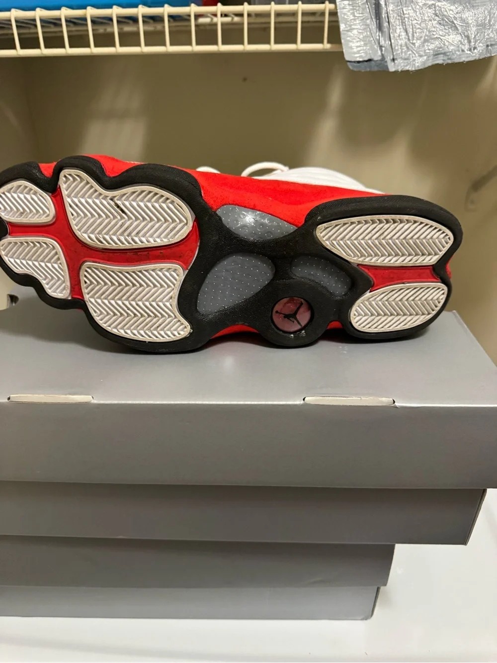 Jordan Air Jordan 13 Retro White with Red Accent